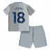 Everton Ashley Young #18 Dětské Oblečení 3rd Dres 2023-24 Krátkým Rukávem (+ trenýrky)